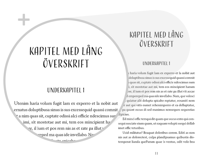 Exempel kapitel design lifestyle variant livlig-förstoring